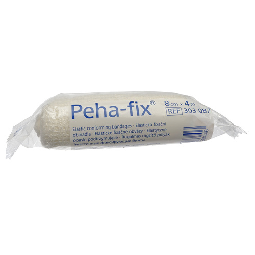 Peha-fix, superelastické krepové obinadlo - 8cmx4m
